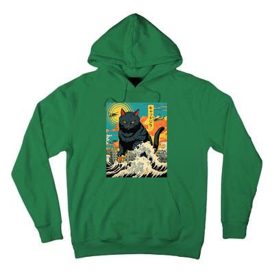 Funny Cat Lover Catzilla Cat Owner Tall Hoodie