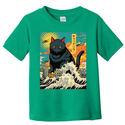 Funny Cat Lover Catzilla Cat Owner Toddler T-Shirt