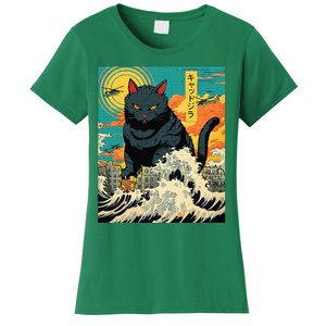 Funny Cat Lover Catzilla Cat Owner Women's T-Shirt