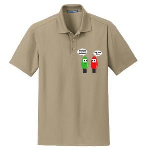 Funny Christmas Lights Joke Light Bulb Working Off On Pun Dry Zone Grid Polo