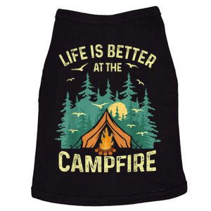 Funny Camping Lover Design For Men Women Camping Vacationist Doggie Tank