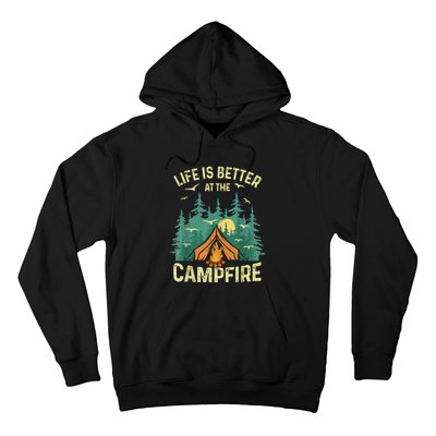 Funny Camping Lover Design For Men Women Camping Vacationist Hoodie