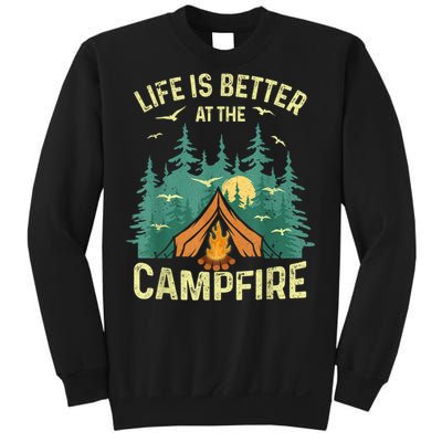 Funny Camping Lover Design For Men Women Camping Vacationist Sweatshirt