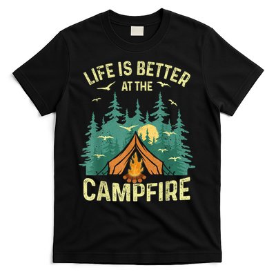 Funny Camping Lover Design For Men Women Camping Vacationist T-Shirt