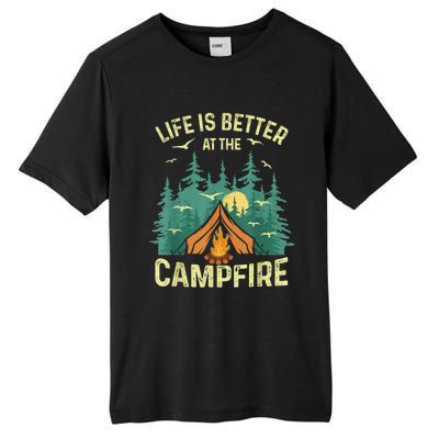 Funny Camping Lover Design For Men Women Camping Vacationist Tall Fusion ChromaSoft Performance T-Shirt