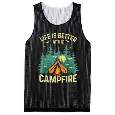 Funny Camping Lover Design For Men Women Camping Vacationist Mesh Reversible Basketball Jersey Tank