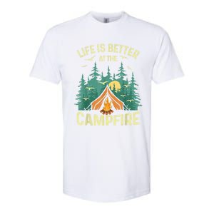 Funny Camping Lover Design For Men Women Camping Vacationist Softstyle® CVC T-Shirt