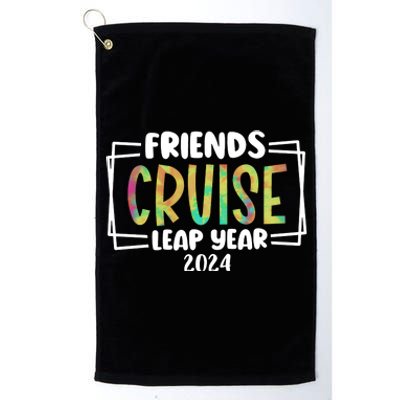 Friends Cruise Leap Year 2024 Matching Team Platinum Collection Golf Towel