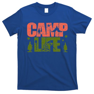 Funny Camp Life Camping Summer Gift T-Shirt