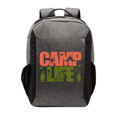 Funny Camp Life Camping Summer Gift Vector Backpack