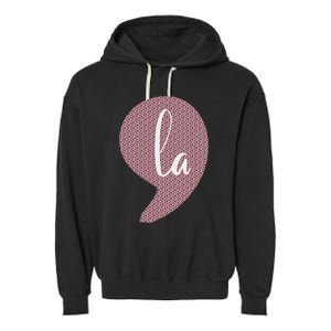 Funny Comma La Garment-Dyed Fleece Hoodie