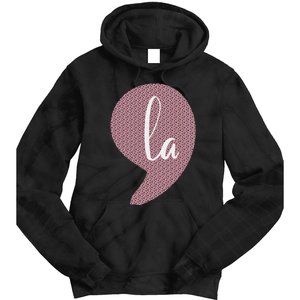 Funny Comma La Tie Dye Hoodie