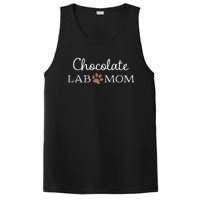 Funny Chocolate Lab Mom Labrador Retriever Mama PosiCharge Competitor Tank