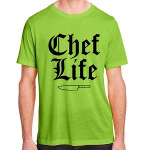 Funny Chef Life Culinary Gangster Home Cooking Gift Adult ChromaSoft Performance T-Shirt