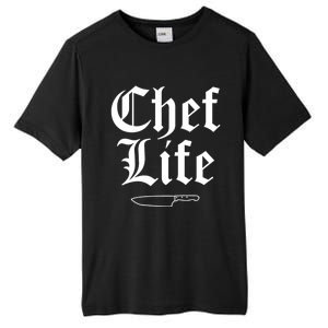 Funny Chef Life Culinary Gangster Home Cooking Gift Tall Fusion ChromaSoft Performance T-Shirt