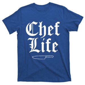 Funny Chef Life Culinary Gangster Home Cooking Gift T-Shirt