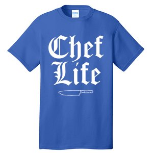 Funny Chef Life Culinary Gangster Home Cooking Gift Tall T-Shirt