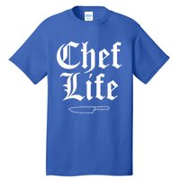 Funny Chef Life Culinary Gangster Home Cooking Gift Tall T-Shirt