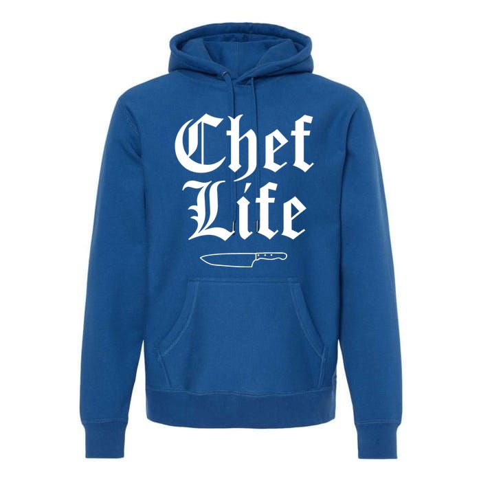 Funny Chef Life Culinary Gangster Home Cooking Gift Premium Hoodie