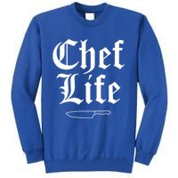 Funny Chef Life Culinary Gangster Home Cooking Gift Tall Sweatshirt