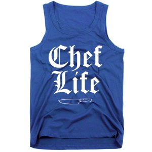 Funny Chef Life Culinary Gangster Home Cooking Gift Tank Top