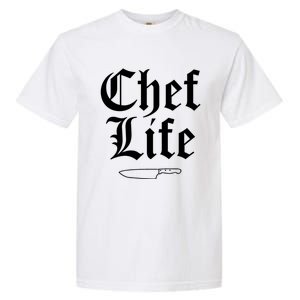 Funny Chef Life Culinary Gangster Home Cooking Gift Garment-Dyed Heavyweight T-Shirt