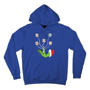 Funny Christmas Lights Ekg Leads Cheat Sheet Nurse Christmas Gift Tall Hoodie