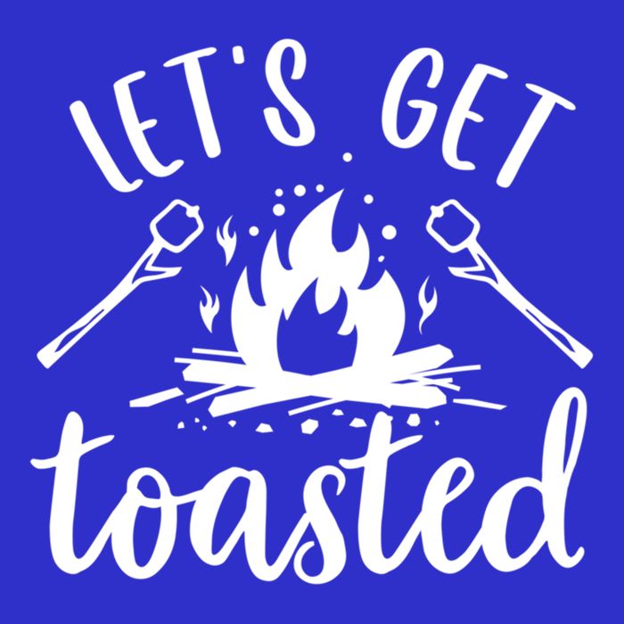 Funny Camping LetS Get Toasted Cool Campers Cute Gift Bag