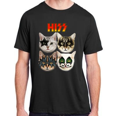 Funny Cat Lover Cat Hiss Cat Owner Cat Humor Adult ChromaSoft Performance T-Shirt