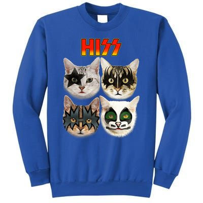 Funny Cat Lover Cat Hiss Cat Owner Cat Humor Sweatshirt