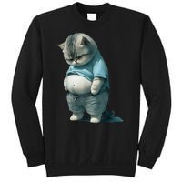 Fat Cat Lover Funny Sweatshirt