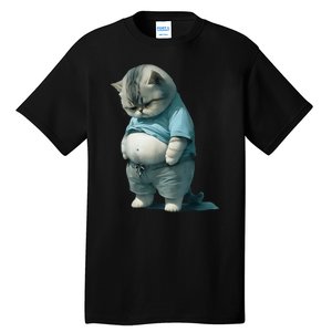 Fat Cat Lover Funny Tall T-Shirt