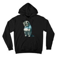 Fat Cat Lover Funny Tall Hoodie