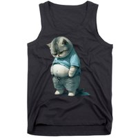 Fat Cat Lover Funny Tank Top