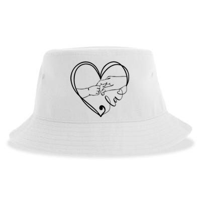 Funny Comma La Kamala Harris Punctuation La Election Vote Sustainable Bucket Hat