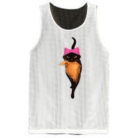 Funny Cat Ladies And Cat Guy Mesh Reversible Basketball Jersey Tank