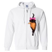 Funny Cat Ladies And Cat Guy Full Zip Hoodie