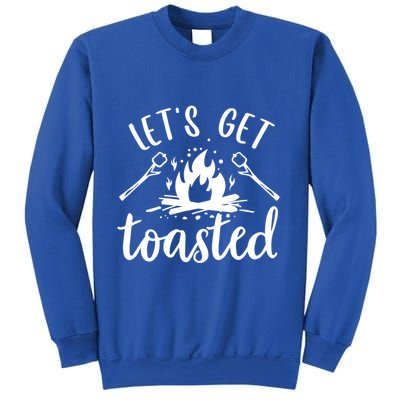 Funny Camping LetS Get Toasted Cool Campers Gift Sweatshirt