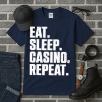 Funny Casino Lover Design For  Wo Casino Gambler Poker Tall T-Shirt