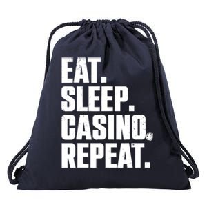 Funny Casino Lover Design For  Wo Casino Gambler Poker Drawstring Bag