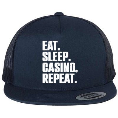 Funny Casino Lover Design For  Wo Casino Gambler Poker Flatbill Hat