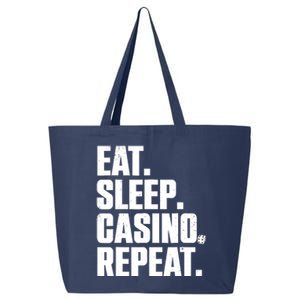 Funny Casino Lover Design For  Wo Casino Gambler Poker 25L Jumbo Tote