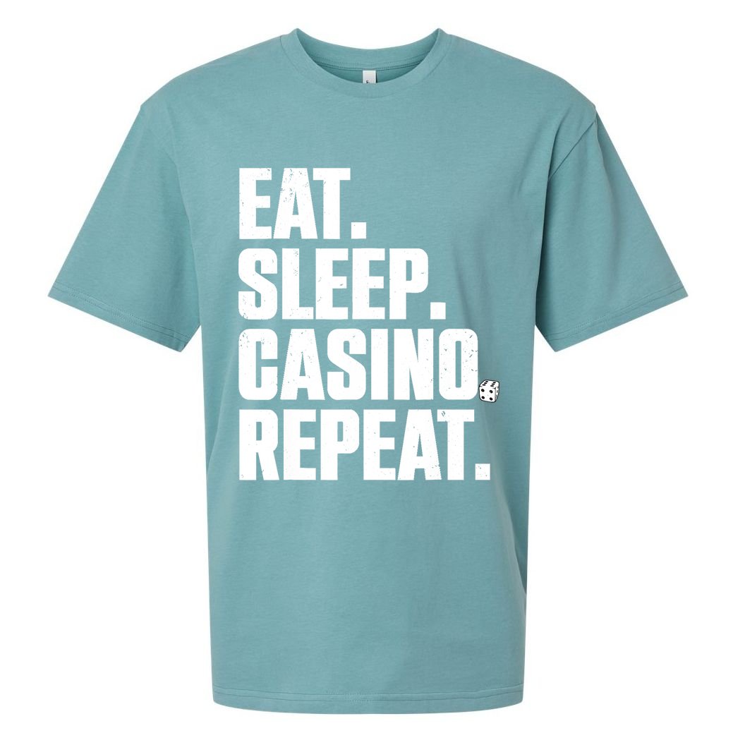 Funny Casino Lover Design For  Wo Casino Gambler Poker Sueded Cloud Jersey T-Shirt