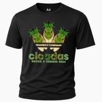 Funny Cicadas Logo Brood X Summer 2024 Cooling Performance Crew T-Shirt