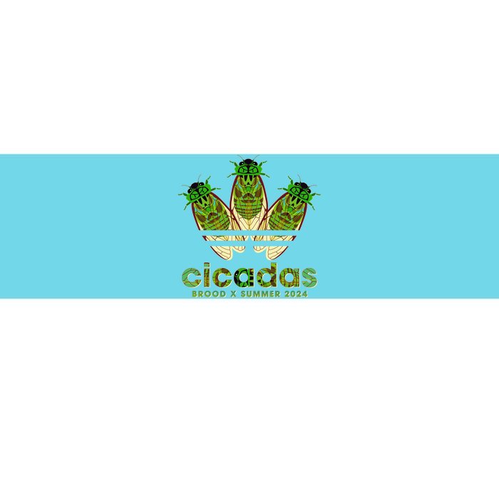 Funny Cicadas Logo Brood X Summer 2024 Bumper Sticker