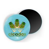 Funny Cicadas Logo Brood X Summer 2024 Magnet