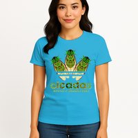 Funny Cicadas Logo Brood X Summer 2024 Womens T-Shirt