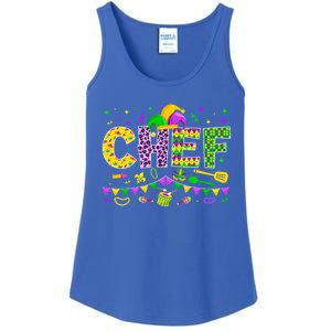 Funny Chef Lover Mardi Gras Carnival Party Cute Gift Ladies Essential Tank