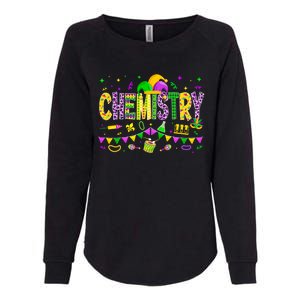 Funny Chemistry Lover Mardi Gras Carnival Party Gift Womens California Wash Sweatshirt