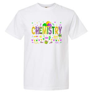 Funny Chemistry Lover Mardi Gras Carnival Party Gift Garment-Dyed Heavyweight T-Shirt